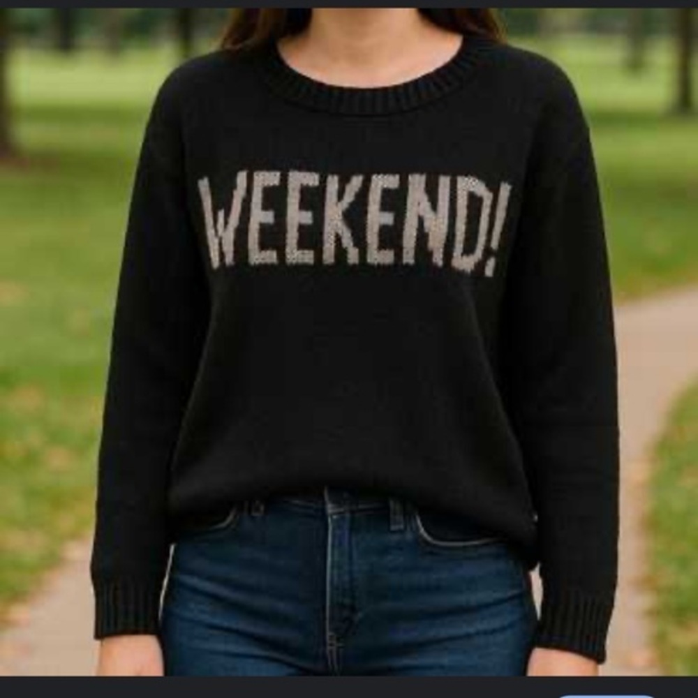 Wooden Ships weekend sweater - woman’s oversized medium